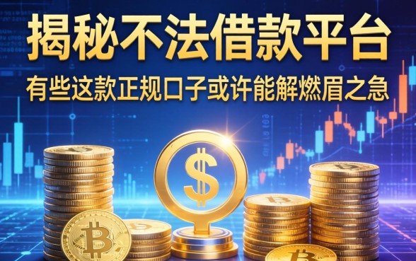 揭秘不法借款平台有哪些，这几款正规口子或许能解燃眉之急
