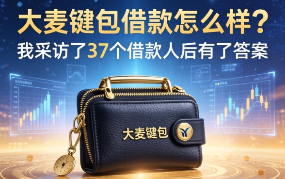 大麦钱包借款怎么样？我采访了37个借款人后有了答案