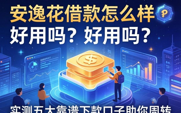 安逸花借款怎么样好用吗？实测五大靠谱下款口子助你周转
