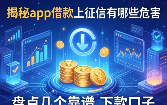揭秘app借款上征信的有哪些危害，盘点几个靠谱的下款口子