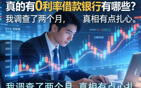 真的有0利率借款银行有哪些？我调查了两个月，真相有点扎心