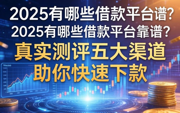 2025有哪些借款平台靠谱？真实测评五大渠道助你快速下款