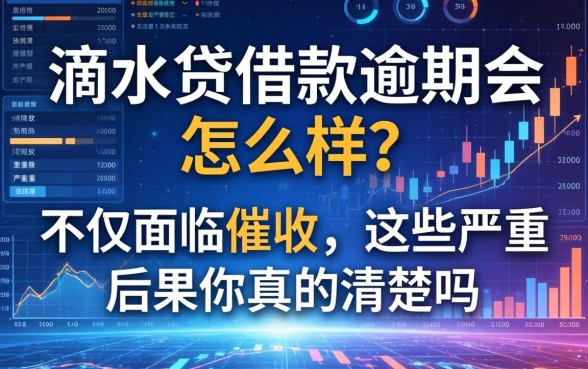 滴水贷借款逾期会怎么样？不仅面临催收，这些严重后果你真的清楚吗？