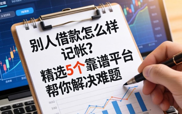 别人借款怎么样记帐？精选5个靠谱平台帮你解决难题