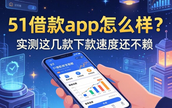 51借款app怎么样？实测这几款下款速度还不赖
