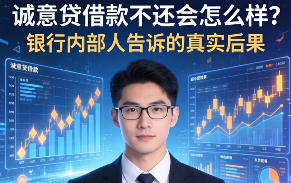 诚意贷借款不还会怎么样？银行内部人告诉你真实后果
