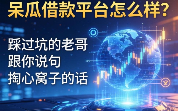 呆瓜借款平台怎么样？一个踩过坑的老哥跟你说句掏心窝子的话