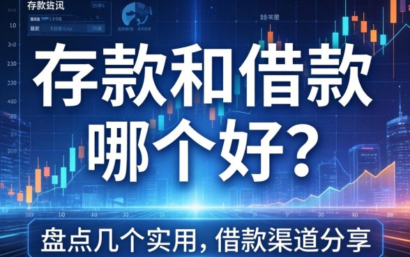 存款和借款哪个好？盘点几个实用的借款渠道分享