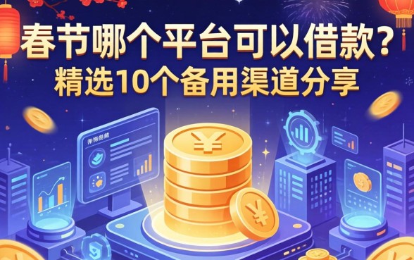 春节哪个平台可以借款？精选10个备用渠道分享