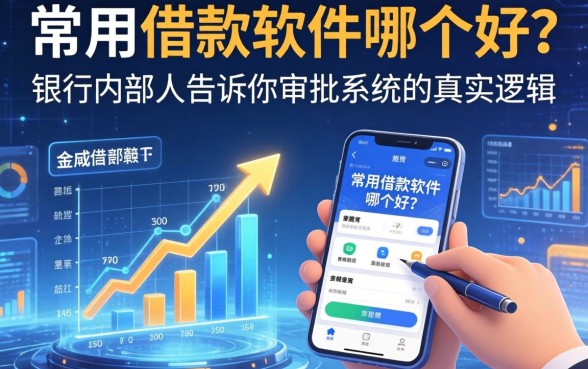 常用借款软件哪个好？银行内部人告诉你审批系统的真实逻辑