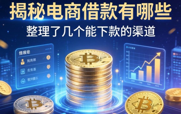 揭秘电商借款有哪些，整理了几个能下款的渠道