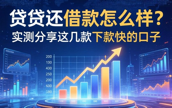 贷贷还借款怎么样？实测分享这几款下款快的口子