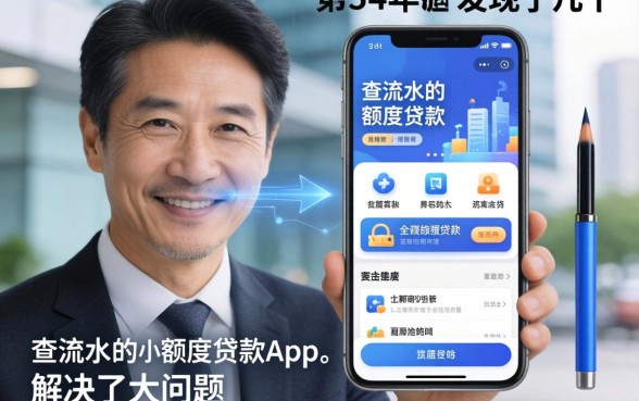 我54岁那年，发现了几个不查流水的小额度贷款app，解决了大问题