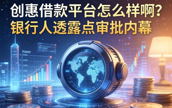 创惠借款平台怎么样啊？银行人透露点审批内幕