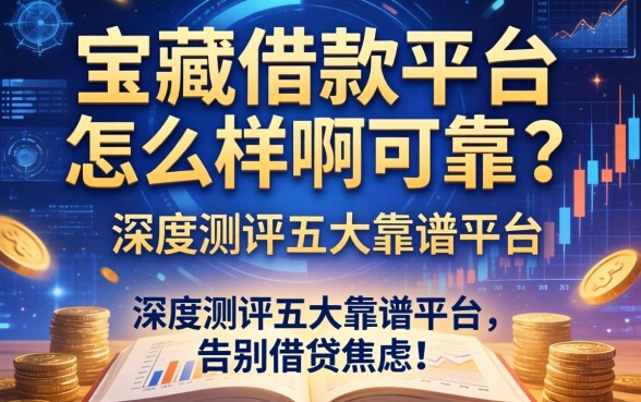 宝藏借款平台怎么样啊可靠吗？深度测评五大靠谱平台，告别借贷焦虑！