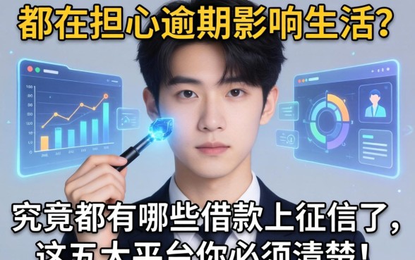 都在担心逾期影响生活？究竟都有哪些借款上征信了，这五大平台你必须清楚！