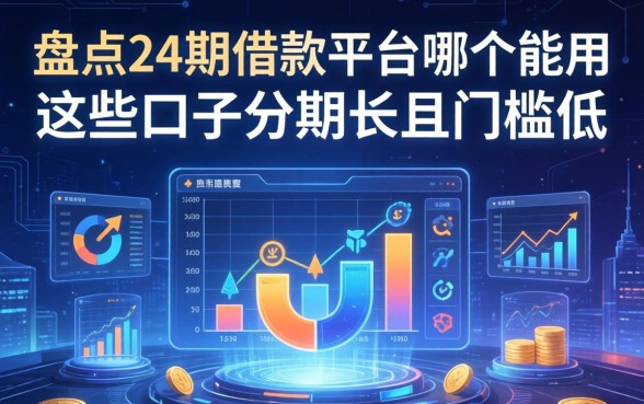 盘点24期借款平台哪个能用，这些口子分期长且门槛低