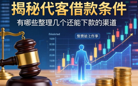 揭秘代客借款条件有哪些法律，整理几个还能下款的渠道
