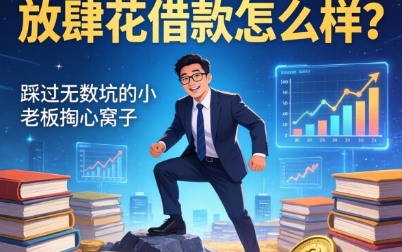 放肆花借款怎么样？一个踩过无数坑的小老板掏心窝子