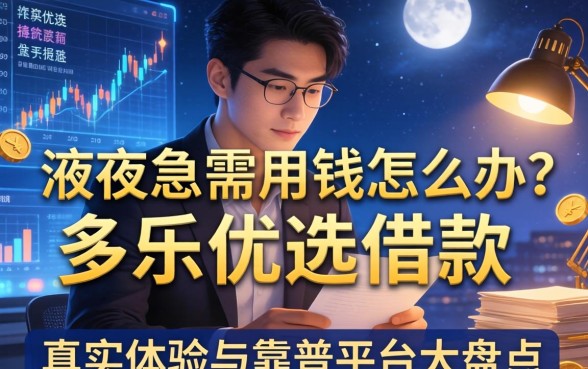 深夜急需用钱怎么办？多乐优选借款怎么样？真实体验与靠谱平台大盘点