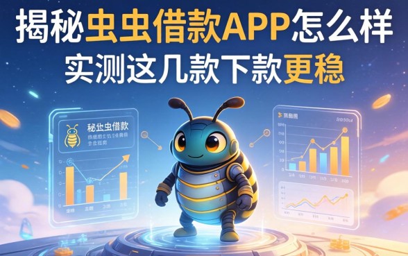 揭秘虫虫借款app怎么样，实测这几款下款更稳