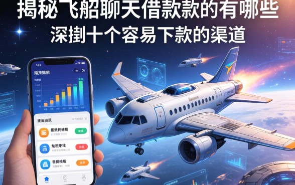 揭秘飞船聊天借款软件有哪些，深扒十个容易下款的渠道