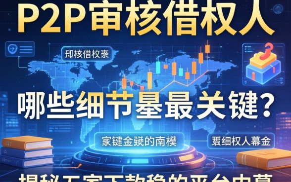 P2P审核借款人哪些细节最关键？揭秘五家下款稳的平台内幕
