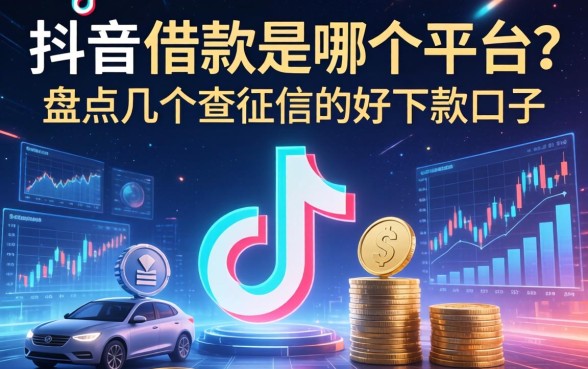 抖音的借款是哪个平台？盘点几个不查征信的好下款口子
