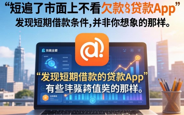 我翻遍了市面上不看欠款的贷款app，发现短期借款的条件有哪些并非你想象的那样