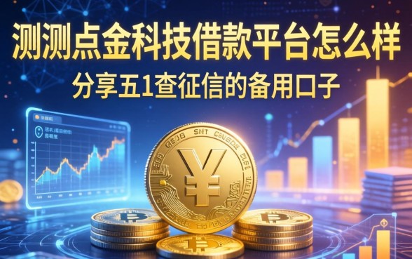 实测点金科技借款平台怎么样，分享五个不查征信的备用口子