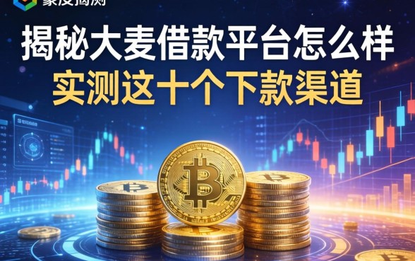 揭秘大麦借款平台怎么样：实测这十个下款渠道
