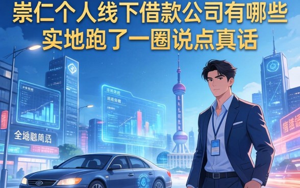 崇仁个人线下借款公司有哪些？实地跑了一圈说点真话