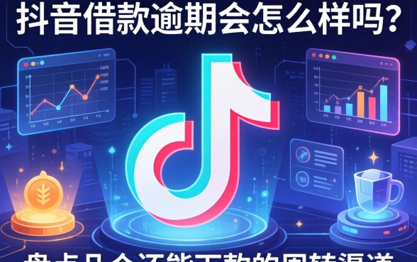 抖音借款逾期会怎么样吗？盘点几个还能下款的周转渠道
