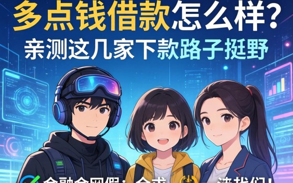 兄弟姐妹们,多点钱借款怎么样?亲测这几家下款路子挺野