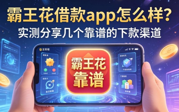 霸王花借款app怎么样？实测分享几个靠谱的下款渠道