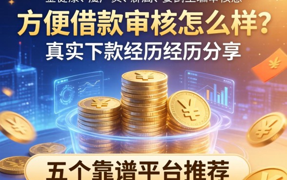 方便借款审核怎么样？真实下款经历分享及五个靠谱平台推荐