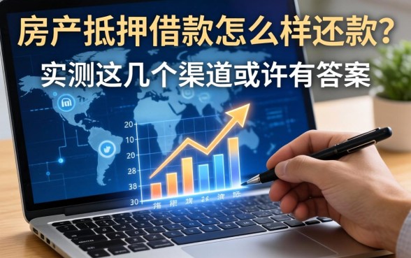 房产抵押借款怎么样还款？实测这几个渠道或许有答案