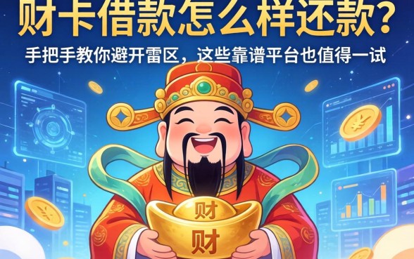 财神卡借款怎么样还款？手把手教你避开雷区，这些靠谱平台也值得一试