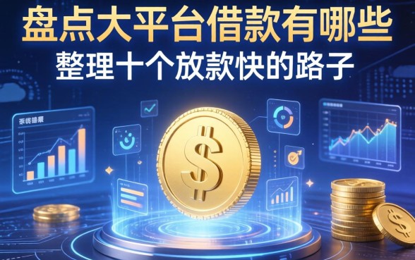 盘点大平台借款有哪些，整理出这十个放款快的路子