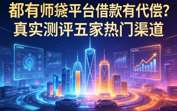 都有哪些平台借款有代偿？真实测评五家热门渠道