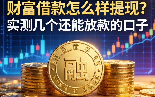 财富借款怎么样提现？实测几个还能放款的口子