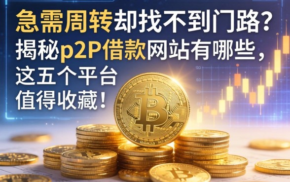 急需周转却找不到门路？揭秘p2p借款网站有哪些，这五个平台值得收藏！
