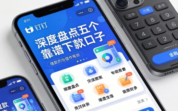 钉钉里的借款软件有哪些？深度盘点五个靠谱下款口子