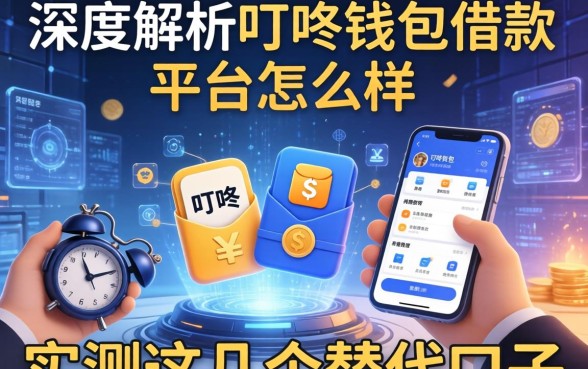 深度解析叮咚钱包借款平台怎么样，实测这几个替代口子