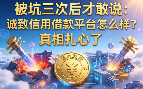 被坑三次后才敢说：诚致信用借款平台怎么样？真相扎心了