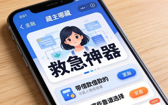 手机里藏着哪些救急神器？app里面带借款的有哪些靠谱选择？