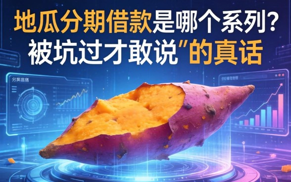 地瓜分期借款是哪个系列？被坑过才敢说的真话