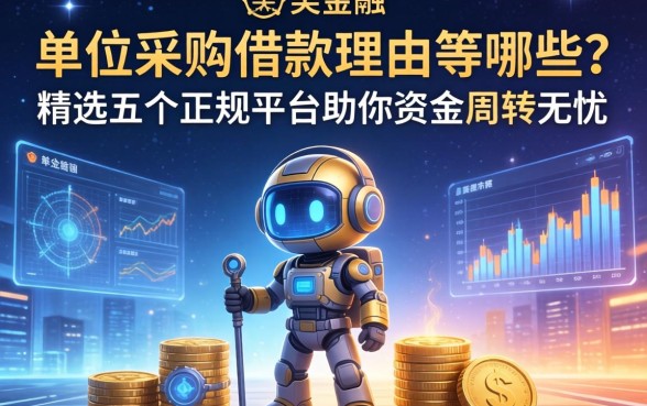 单位采购借款理由有哪些？精选五个正规平台助你资金周转无忧