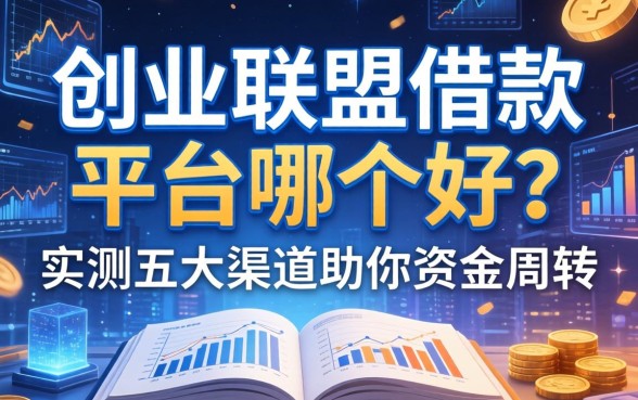 创业联盟借款平台哪个好？实测五大渠道助你资金周转