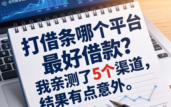 打借条哪个平台最好借款？我亲测了5个渠道，结果有点意外